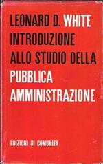 Introduzione allo studio della pubblica amministrazione