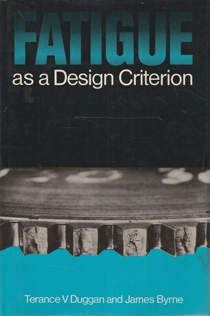 Fatigue as a Design Criterion - copertina
