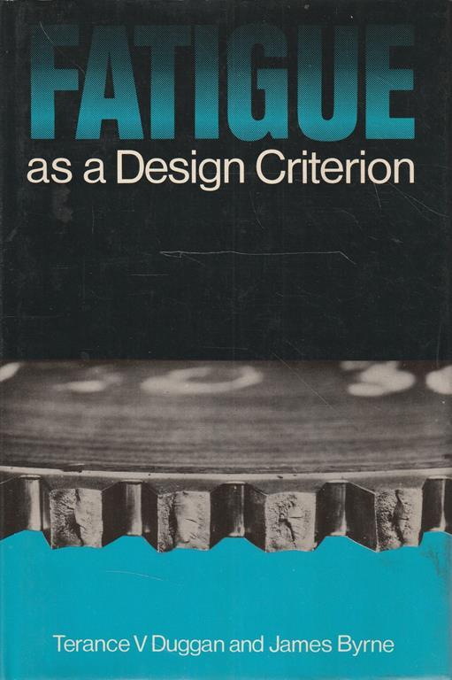 Fatigue as a Design Criterion - copertina