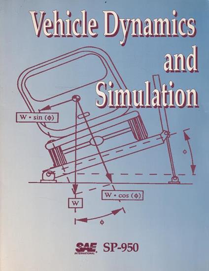 Vehicle Dynamics and Simulation SP-950 - copertina