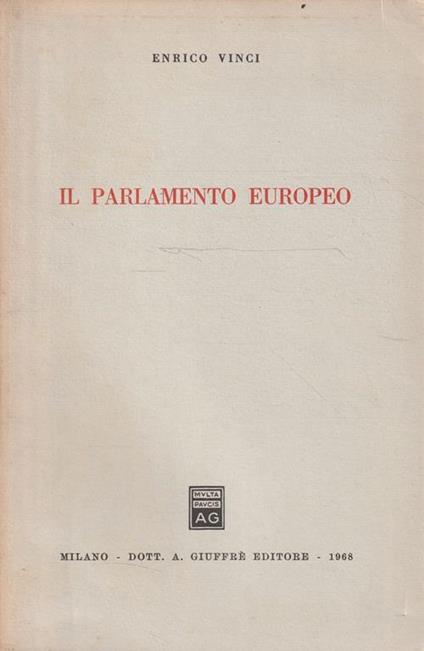 Il parlamento europeo - copertina