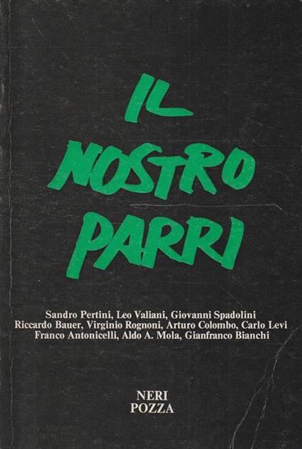 Il nostro Parri - copertina