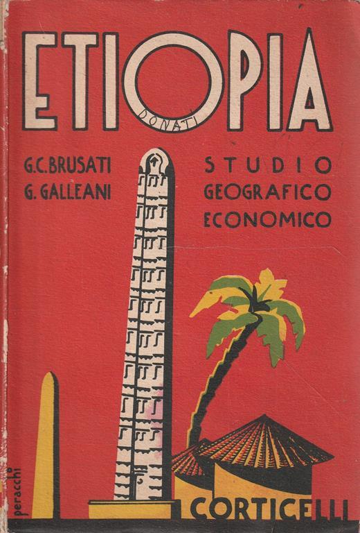 Etiopia. Studio Geografico-Economico - copertina