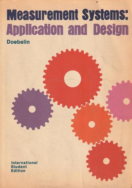Measurement systems: Application and Design - copertina