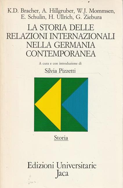 La storia delle relazioni internazionali nella Germania contemporanea - copertina