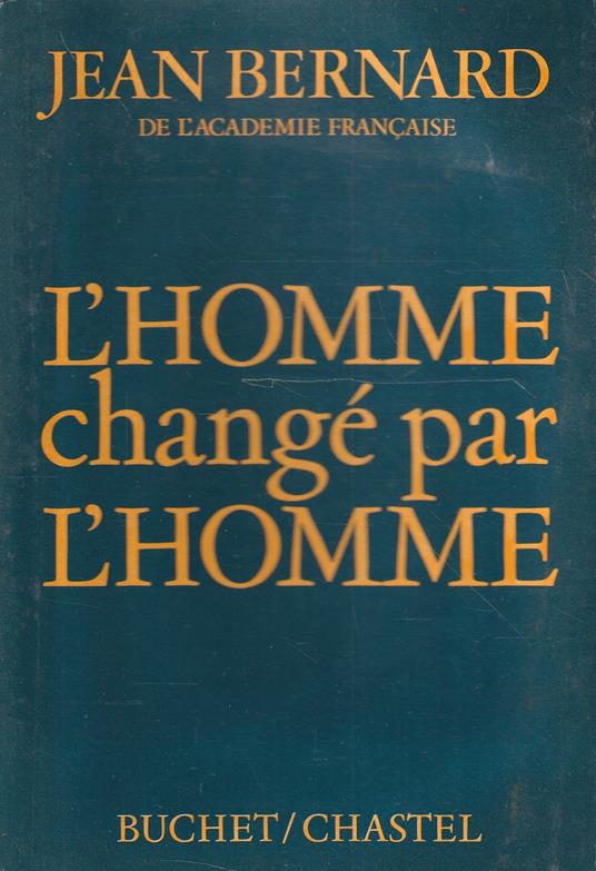 L' homme changé par l'homme - copertina