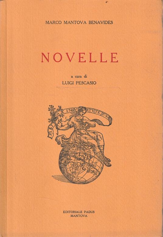 Novelle di Marco Mantova Benavides a cura di Luigi Pescasio - copertina