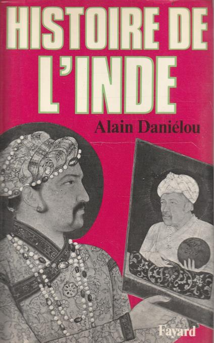Histoire de l'Inde by Alain Daniélou - copertina