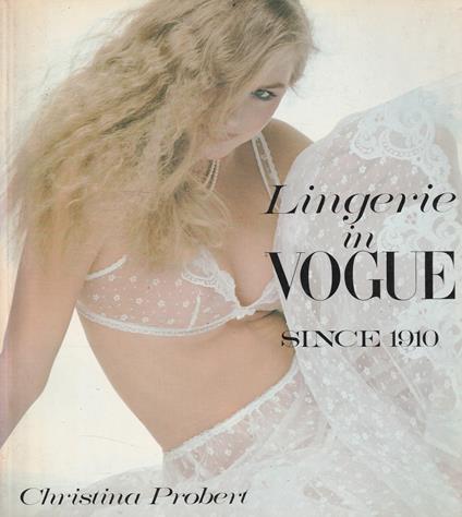 Lingerie in Vogue since 1910 - copertina