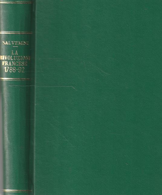 La Rivoluzione Francese (1788-1792) - copertina