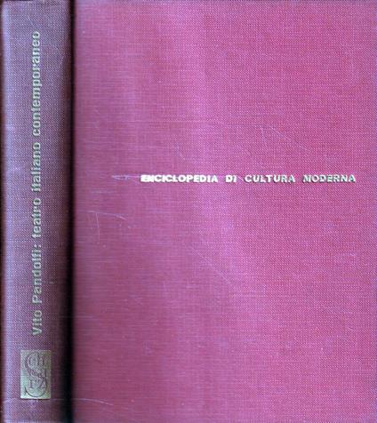 Teatro italiano contemporaneo 1945-1959 - Vito Pandolfi - copertina