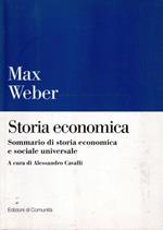 Storia economica : sommario di storia economica e sociale universale