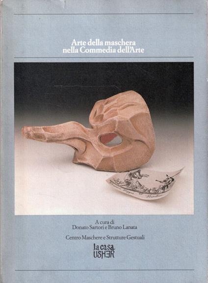 Arte della maschera nella Commedia dell'Arte - copertina