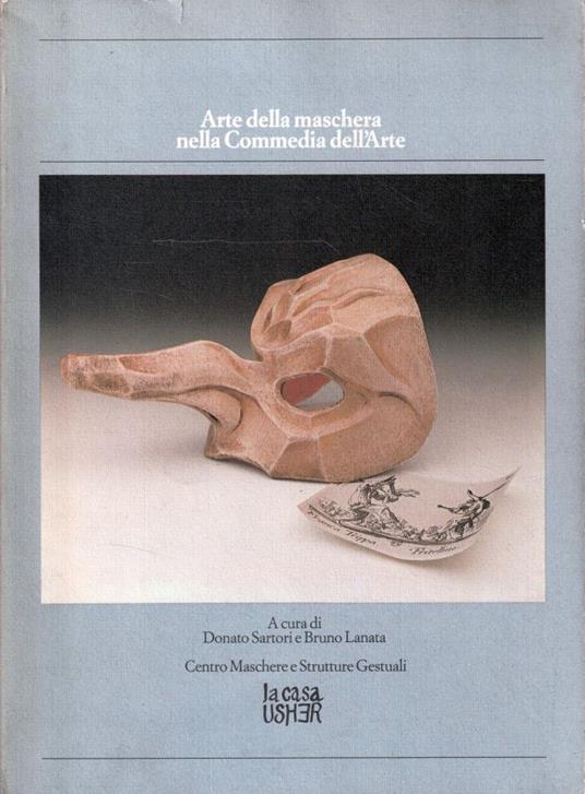 Arte della maschera nella Commedia dell'Arte - copertina