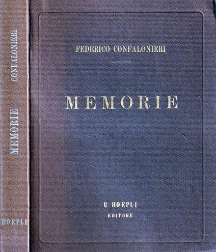 Memorie - copertina