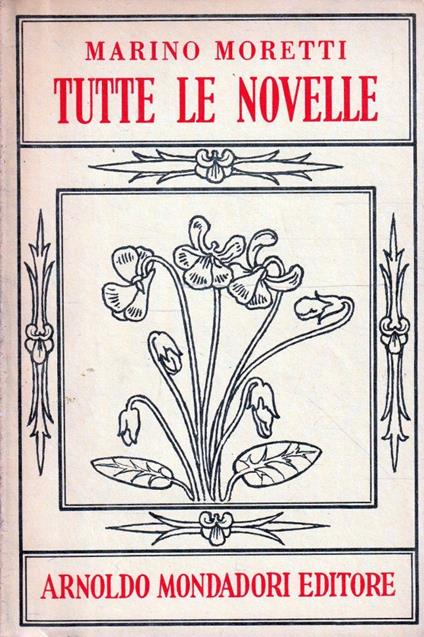 Tutte le novelle - Marino Moretti - copertina