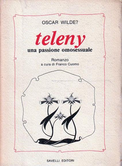 Teleny: una passione omosessuale - copertina
