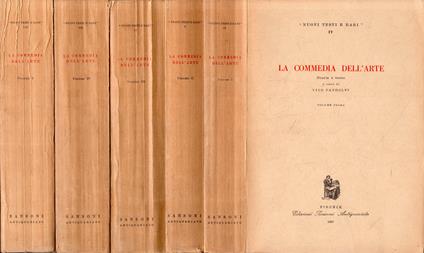 La Commedia dell'Arte (5 vol.) - copertina