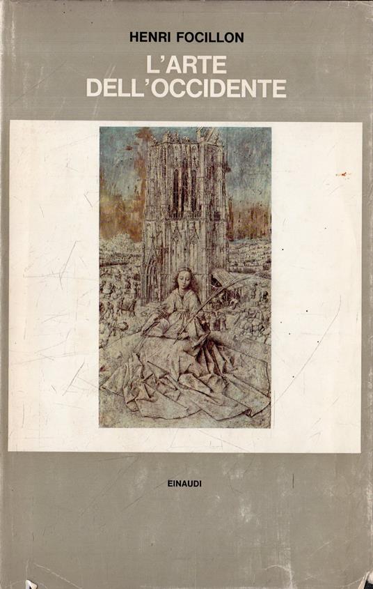 L' arte dell'Occidente - Henri Focillon - copertina