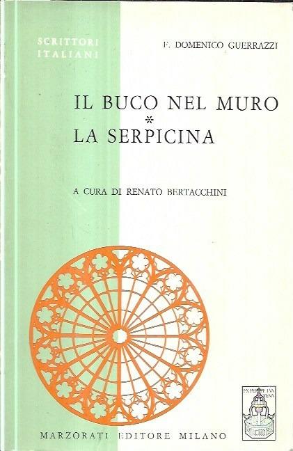 Il buco nel muro, La serpicina - Francesco D. Guerrazzi - copertina