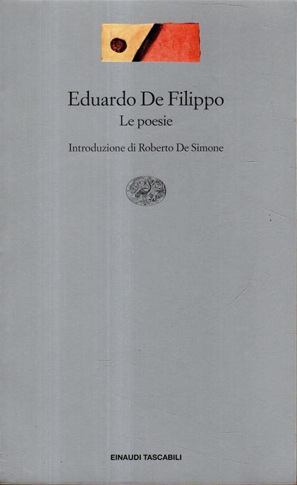 Le poesie - Eduardo De Filippo - copertina