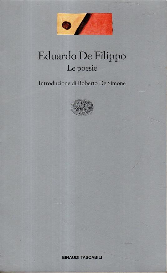Le poesie - Eduardo De Filippo - copertina