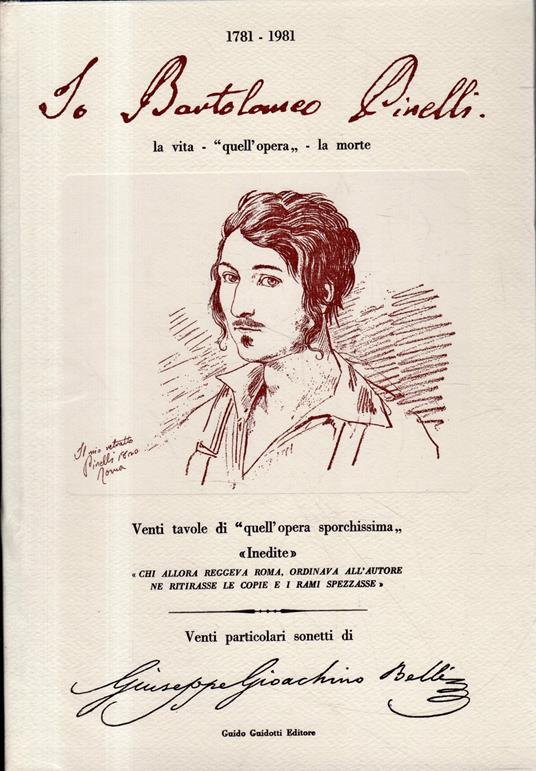 Io Bartolomeo Pinelli : la vita - "quell'opera" - la morte - Bartolomeo Pinelli - copertina
