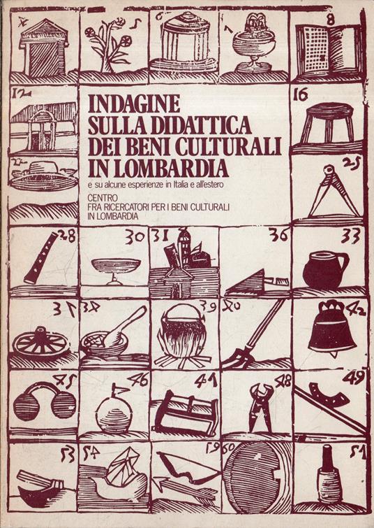 Indagine sulla didattica dei beni culturali in Lombardia - copertina