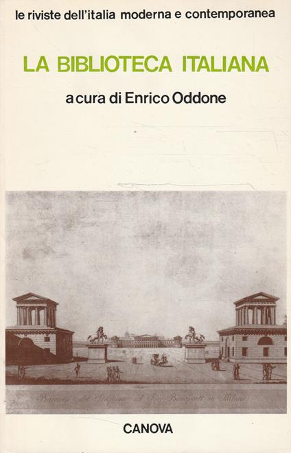 La biblioteca italiana. Le riviste dell'Italia moderna e contemporanea n° 4 - copertina