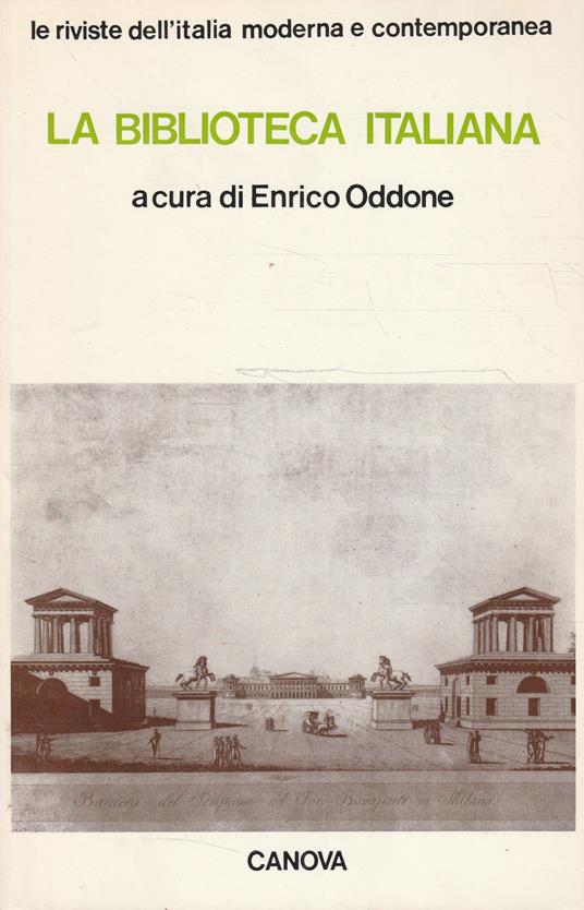 La biblioteca italiana. Le riviste dell'Italia moderna e contemporanea n° 4 - copertina