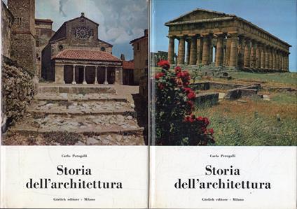 Storia dell'Architettura ( 2 vol.) - Carlo Perogalli - copertina