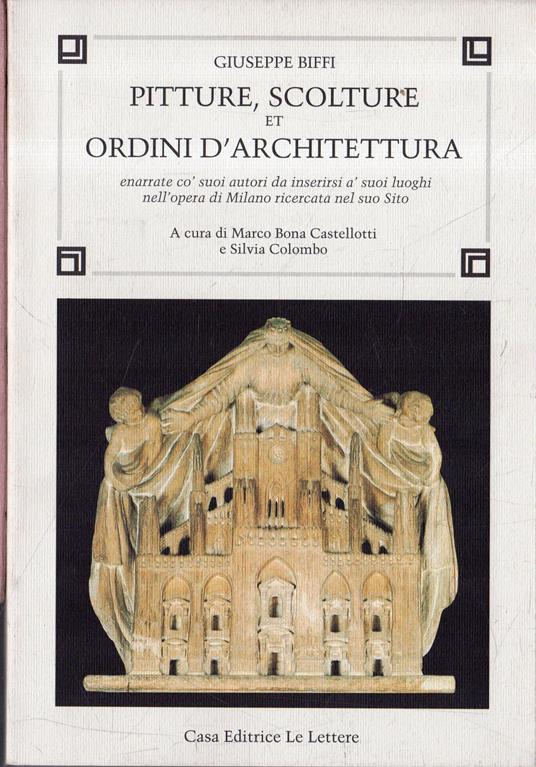 Giuseppe Biffi. Pitture, scolture ed ordini d'Architettura - copertina