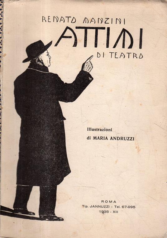 Autografato! Attimi di teatro - Renato Mancini - copertina