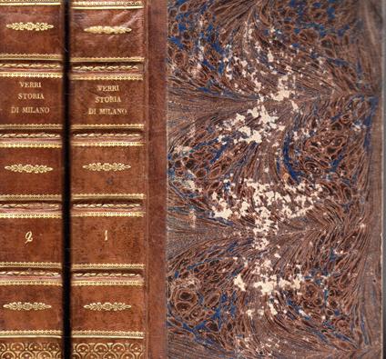 Storia di Milano (2 tomi) - Pietro Verri - copertina
