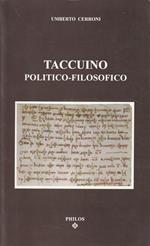 Taccuino politico-filosofico