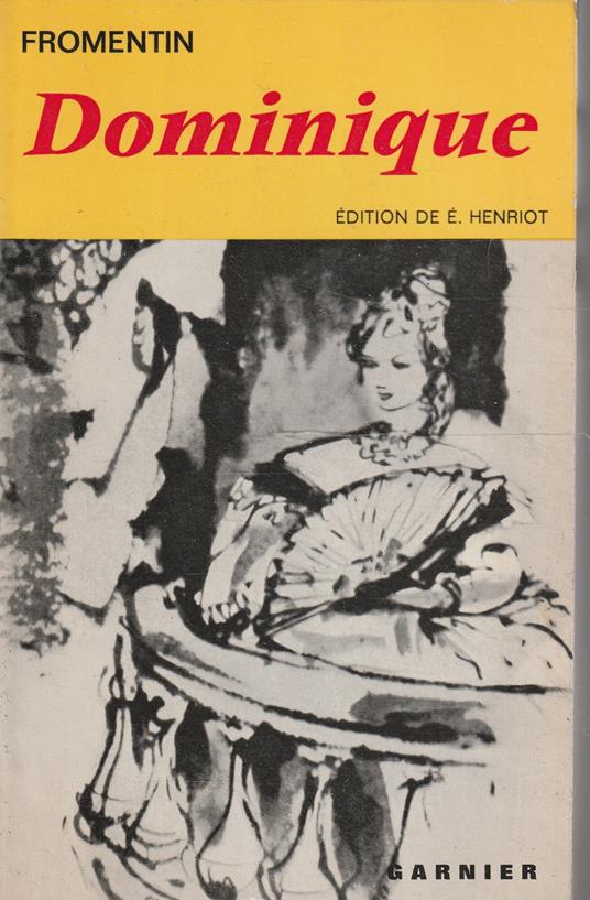 Dominique - Eugène Fromentin - copertina