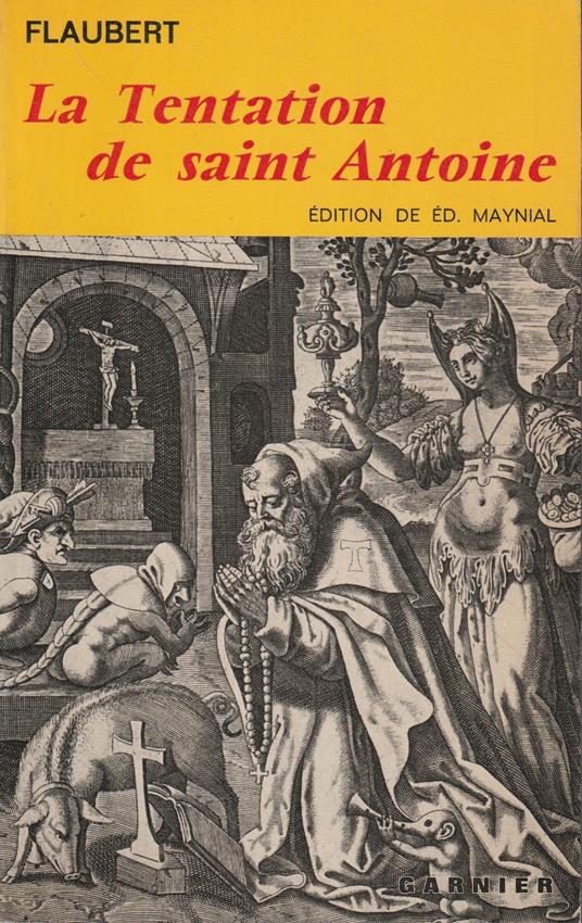 La Tentation de saint Antoine - Gustave Flaubert - copertina