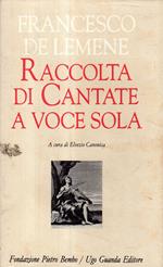 Raccolta di cantate a voce sola