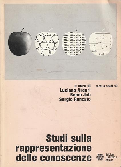 Studi sulla rappresentazione delle conoscenze - copertina