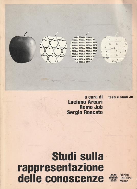 Studi sulla rappresentazione delle conoscenze - copertina