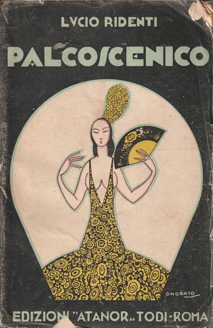 Palcoscenico di Lucio Ridenti - copertina