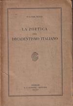 La poetica del decadentismo italiano