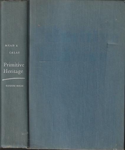 Primitive Heritage. An Antropological Anthology - copertina