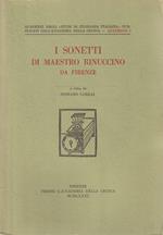 I sonetti di maestro Riunuccino da Firenze