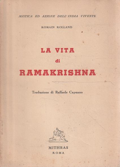 La vita di Ramakrishna - Romain Rolland - copertina