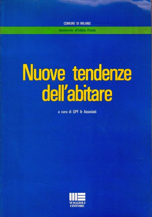 Nuove tendenze dell'abitare - copertina