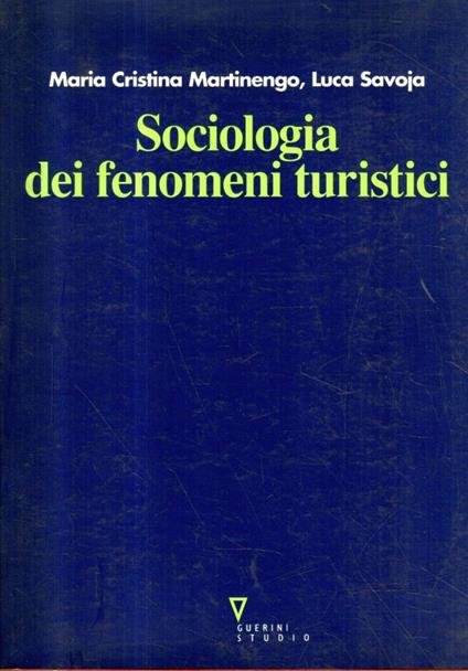 Sociologia dei fenomeni turistici - copertina