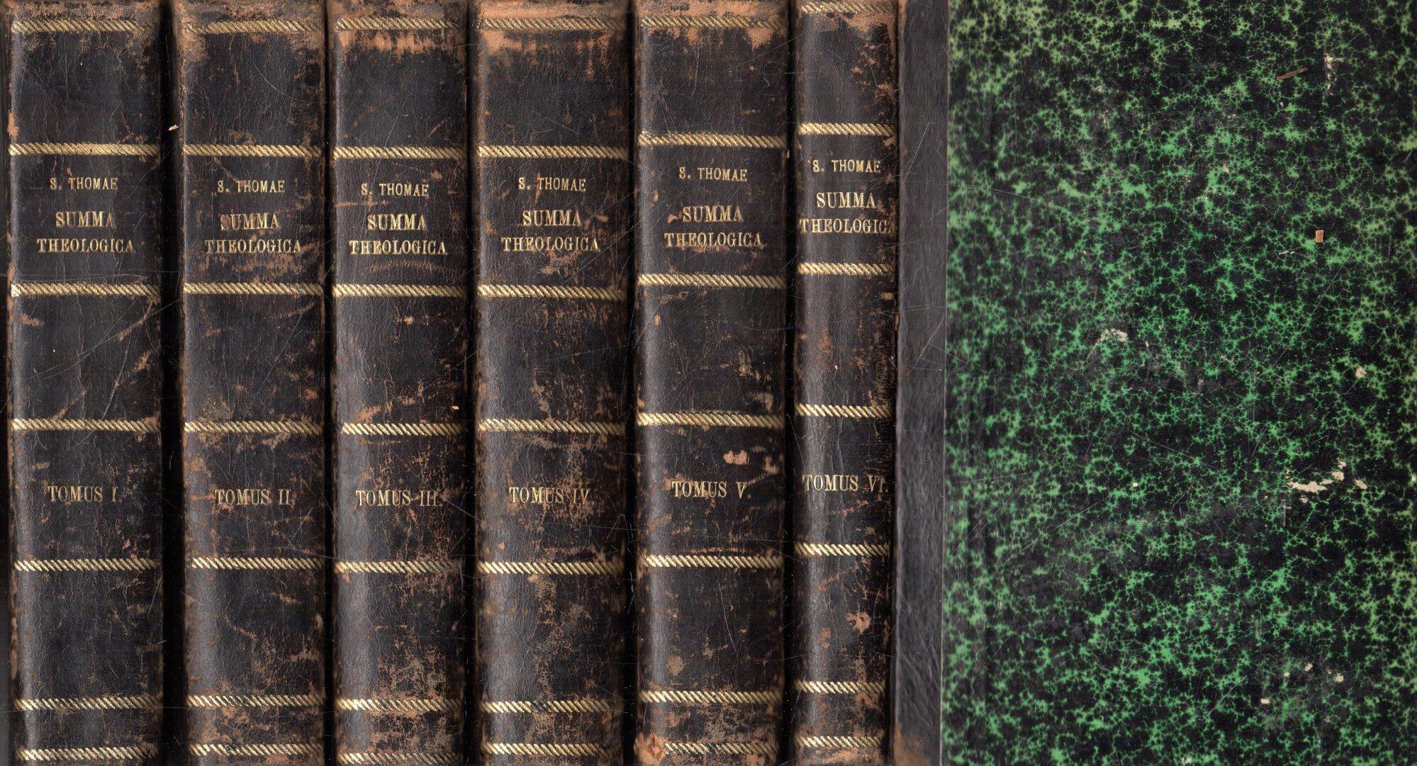 Summa Theologica diligenter emendata de rubeis, billuart et aliorum. Notis selectis ornata (6 tomi) (PRIMA EDIZIONE)