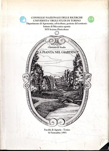 La pianta nel giardino - copertina