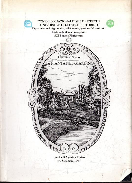 La pianta nel giardino - copertina